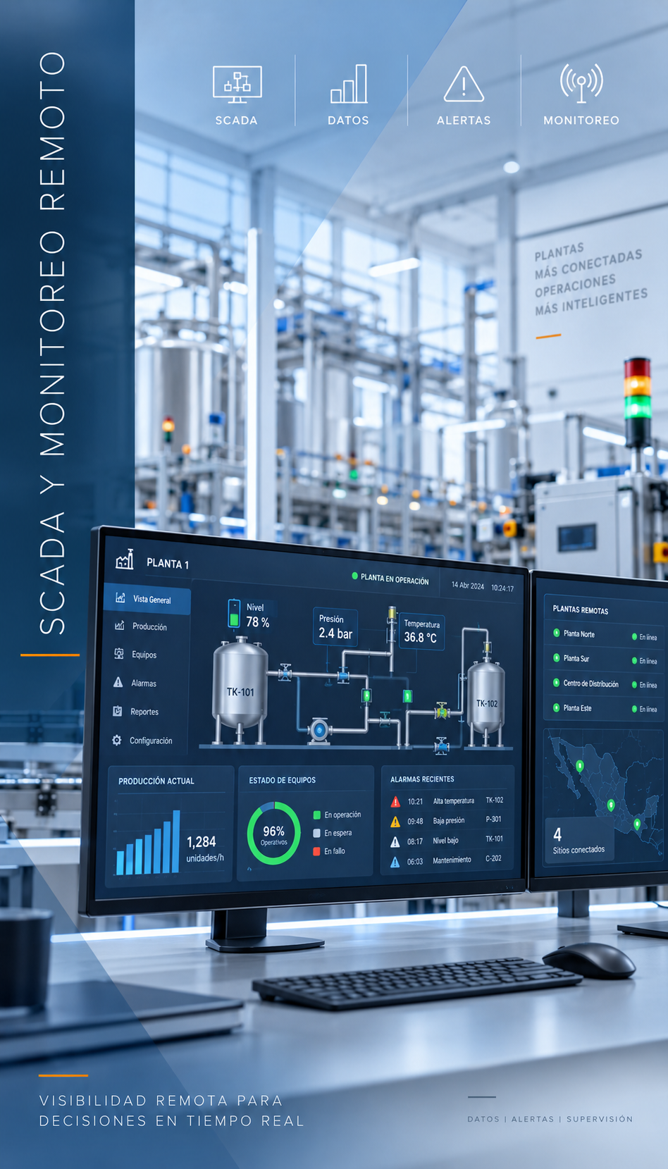 SCADA y Monitoreo Remoto